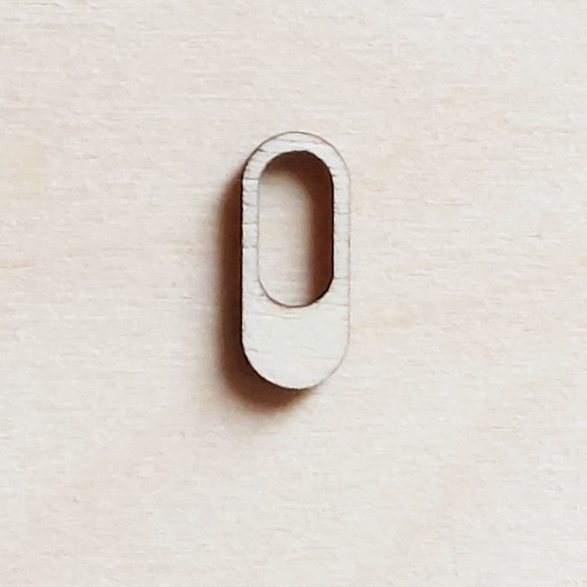 Lot de 6 mini pampilles à customiser GÉLULE en bois éco-responsable, fabriqué en France