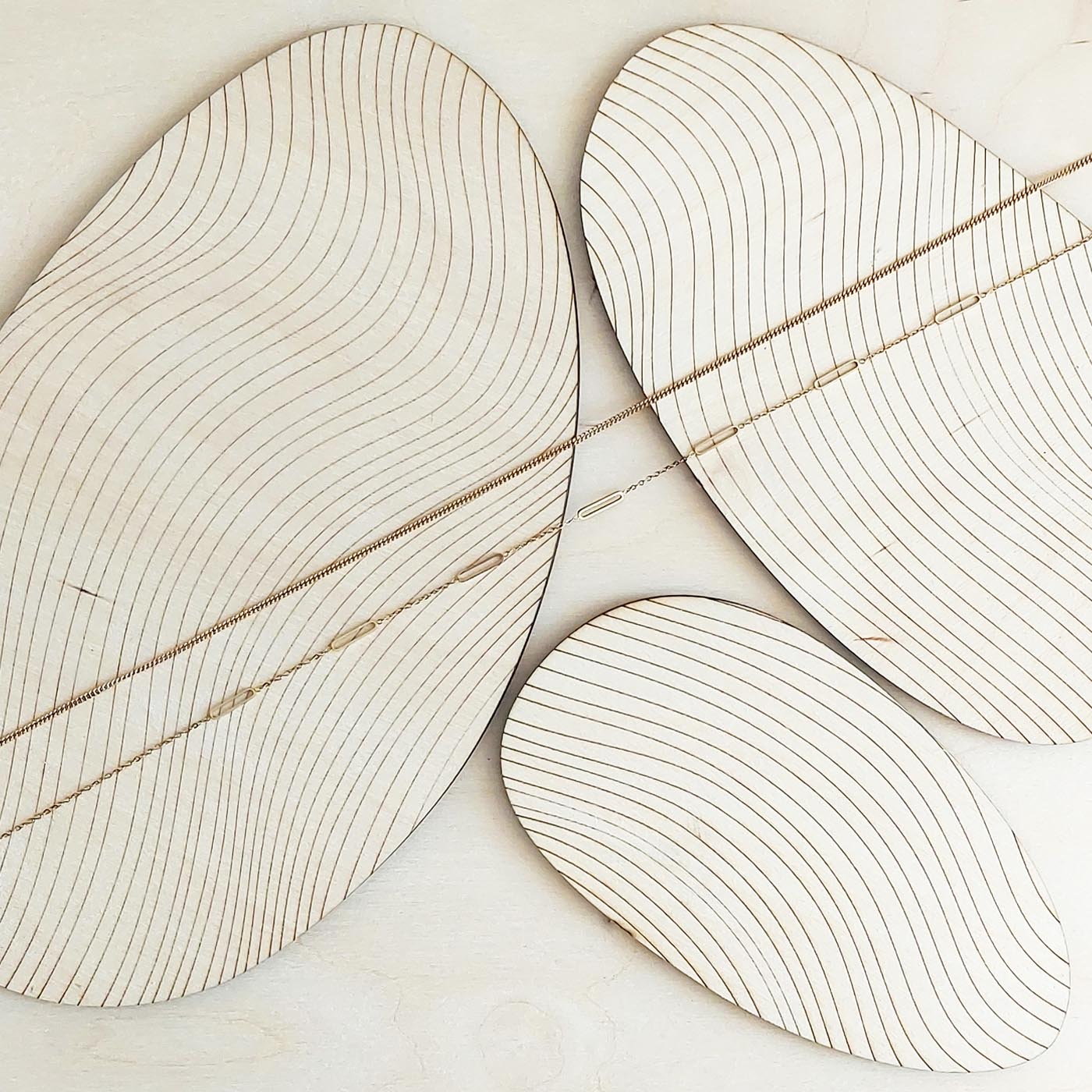 ZEN plateaux présentation 3 tailles La Famille Design