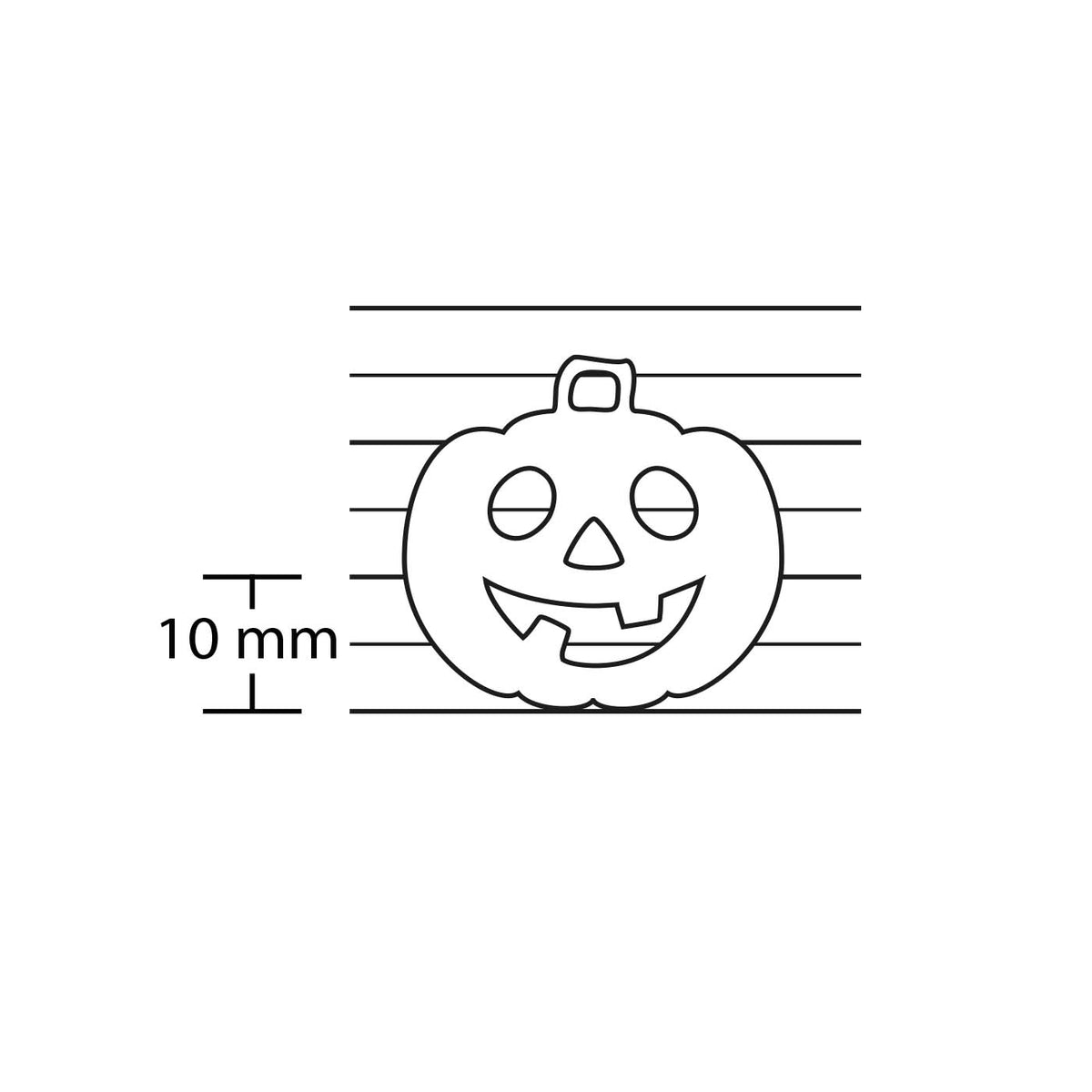 Assortiment de 6 pampilles à customiser COLLECTION HALLOWEEN en bois éco-responsable, fabriqué en France
