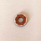Lot de 6 pampilles à customiser DONUT en bois éco-responsable, fabriqué en France