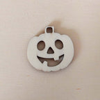 Assortiment de 6 pampilles à customiser COLLECTION HALLOWEEN en bois éco-responsable, fabriqué en France