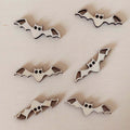 Lot de 6 pampilles à customiser CHAUVE-SOURIS en bois éco-responsable, fabriqué en France