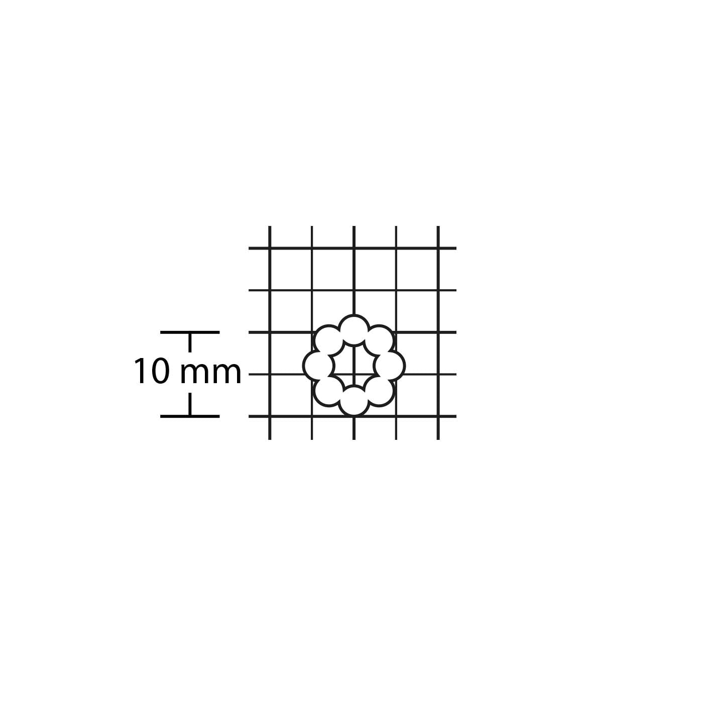 pampille petite fleur dimensions