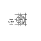 pampille pièce dimensions