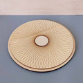 plateau de présentation de bijoux en bois gravé RAYON M