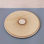 plateau de présentation de bijoux en bois gravé RAYON M