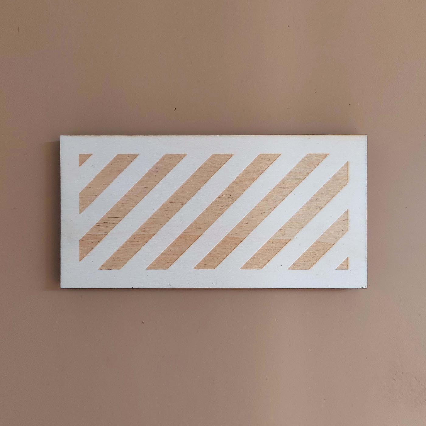 plateau de présentation de bijoux en bois gravé rectangle