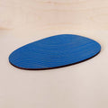 Plateau bijoux et accessoires ZEN M BLEU INTENSE en bois éco-responsable, fabriqué en France