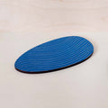 Plateau bijoux et accessoires ZEN S BLEU INTENSE en bois éco-responsable, fabriqué en France