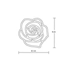 Décoration à suspendre ROSE en bois éco-responsable, fabriqué en France